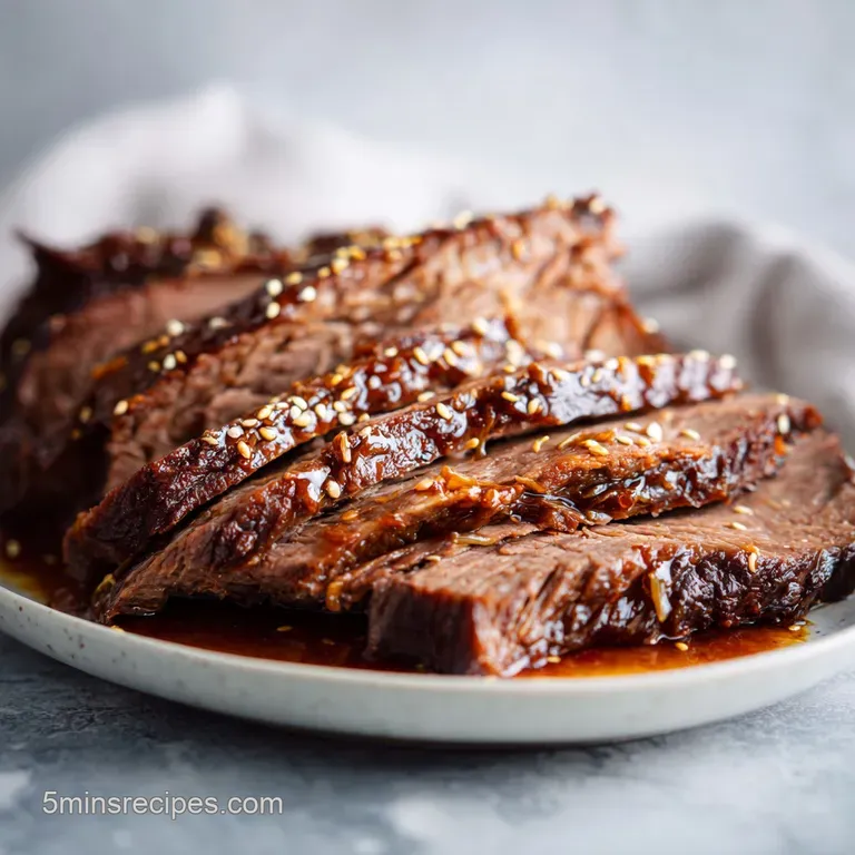 Instant Pot BBQ Brisket Recipe