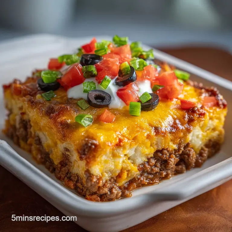 John Wayne Casserole Recipe: Fluffy Biscuit Bake