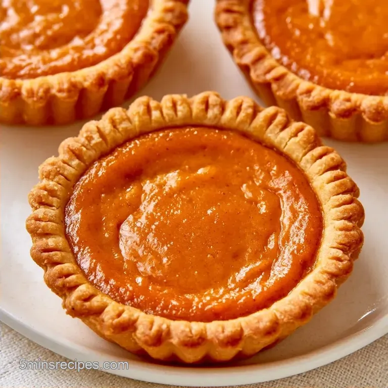 Effortless Mini Pumpkin Pies