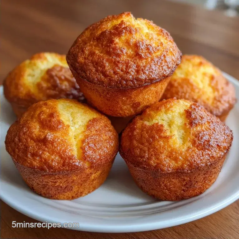 Sour Cream Muffins: Velvety and Moist