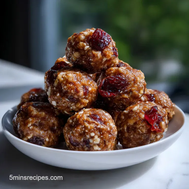 No Bake Energy Bites