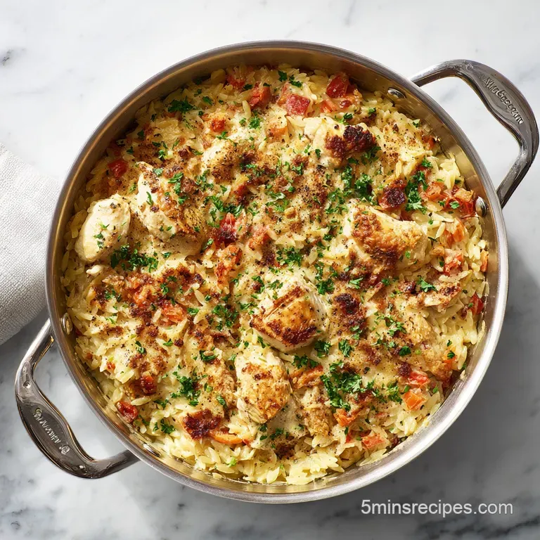 Boursin Orzo Bake: Creamy and One-Pan