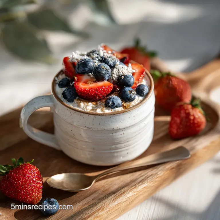 Overnight Oats: Creamy Cinnamon