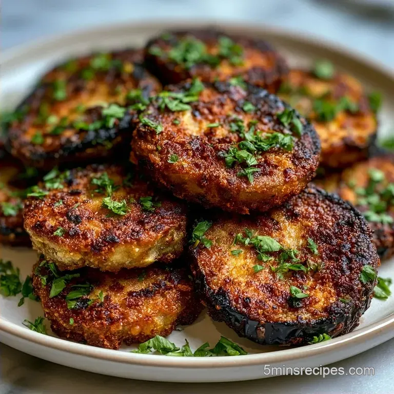 Crispy Pan Fried Eggplant in 30 Minutes