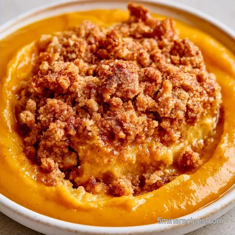 Pumpkin Dump Cake with Spice Cake Mix