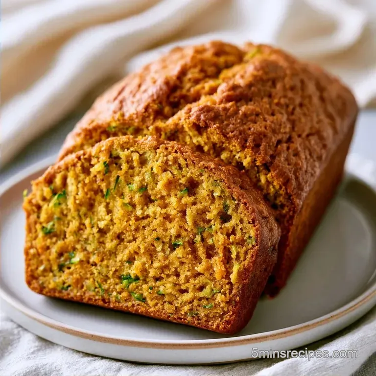 Pumpkin Zucchini Bread in 70 Minutes