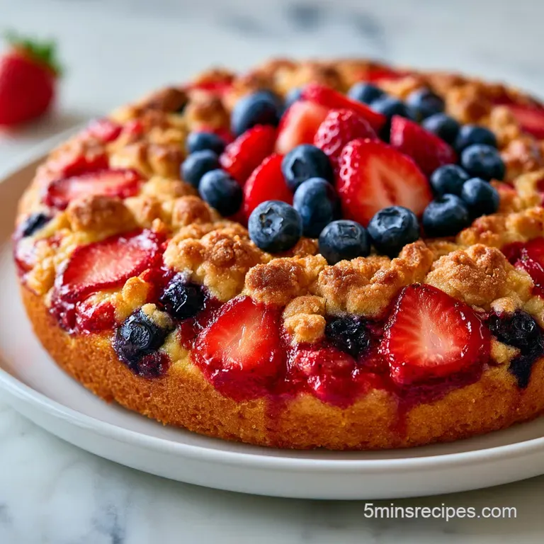 Quick Strawberry Blueberry Dessert: Deliciously Simple