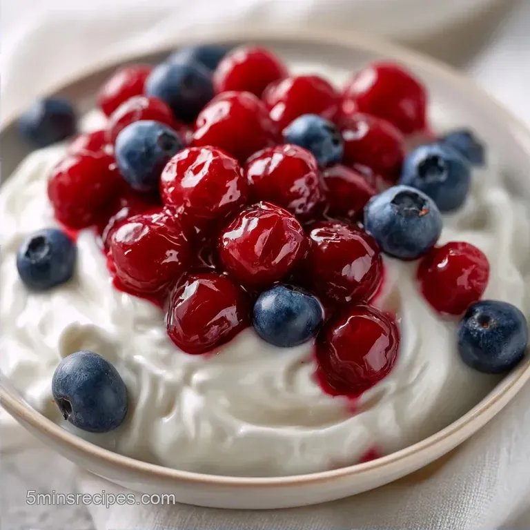 Red White and Blue Fruit Salad: Vibrant and Creamy