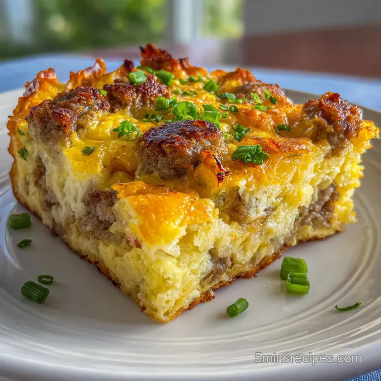 Potluck Breakfast Idea with Sausage