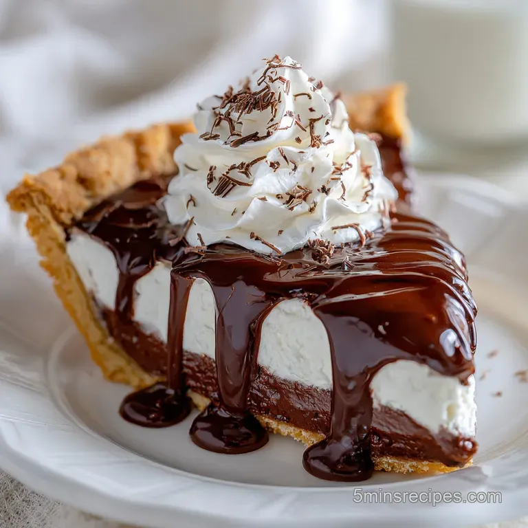 Chocolate Cream Pie Recipe with Cocoa Powder