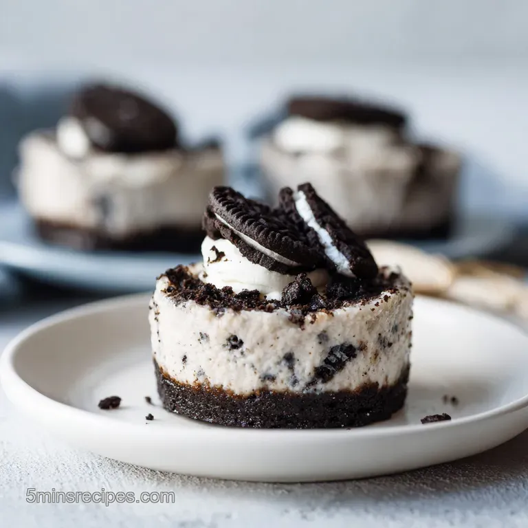 Skinny No Bake Oreo Cheesecake Bites: Silky and Light