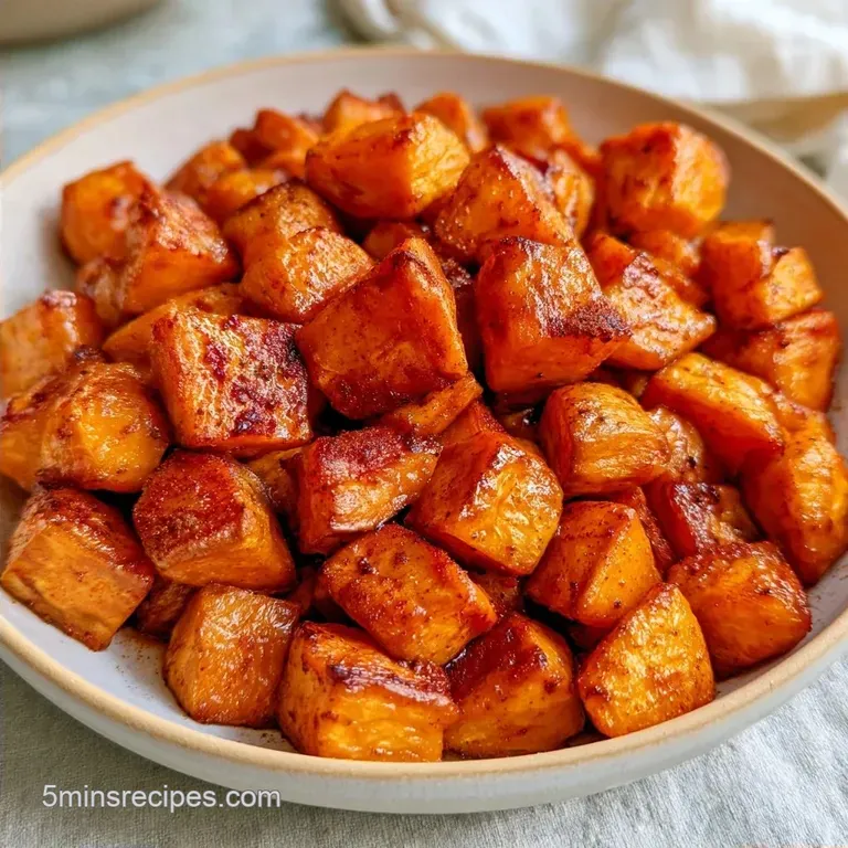 Crispy Sweet Potato Breakfast Potatoes