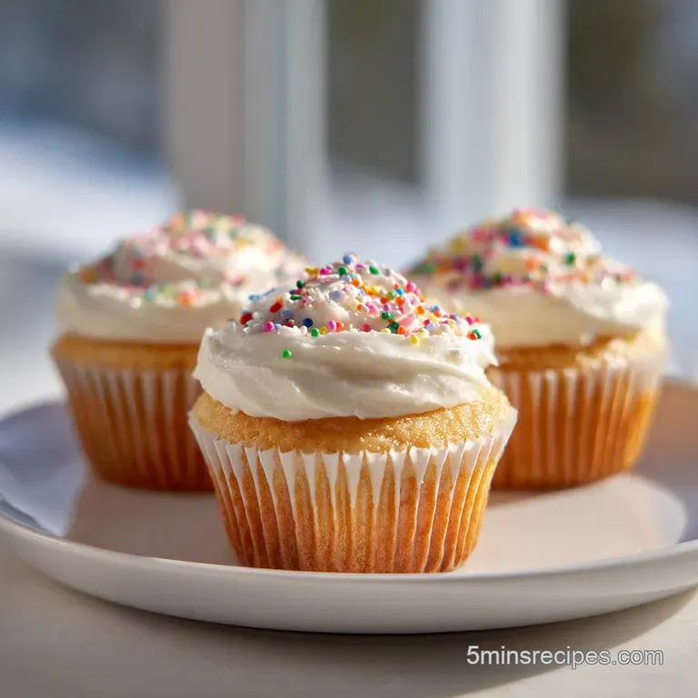 Vanilla Cupcakes: Fluffy and Velvety