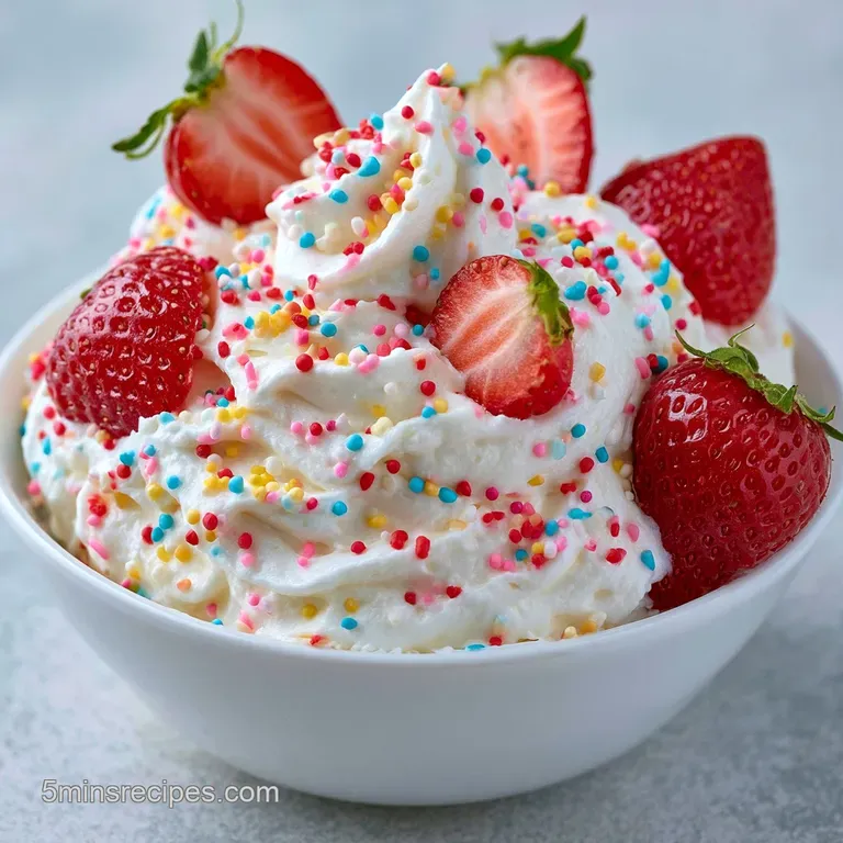 Whipped Cream Dip: Festive and Creamy