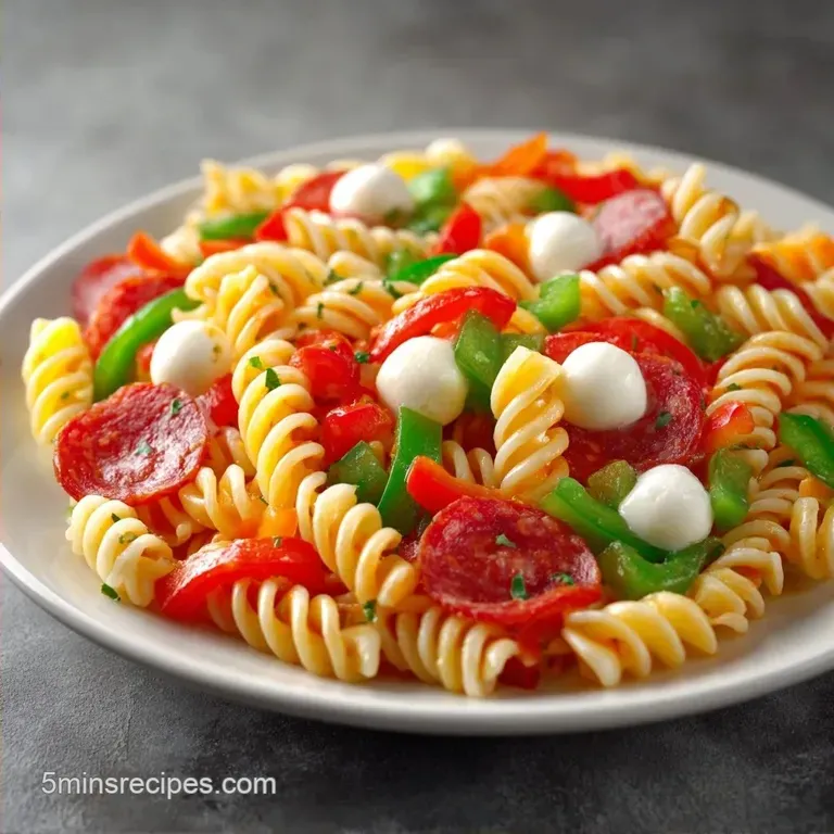 Zesty July 4th Side Dish with Pasta Salad: Bold and Tangy