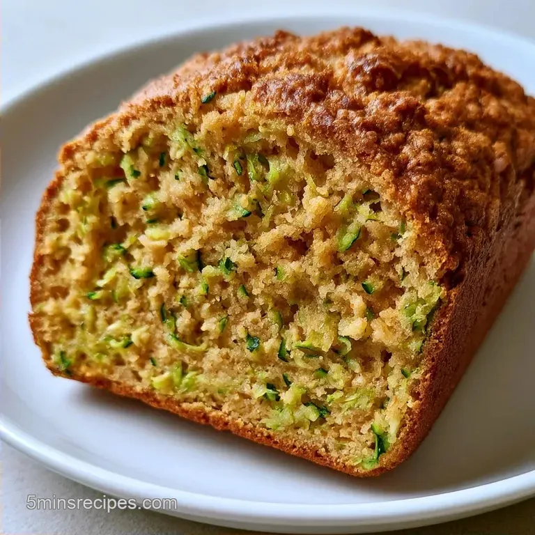 Healthy Zucchini Banana Bread: Tender Crumb
