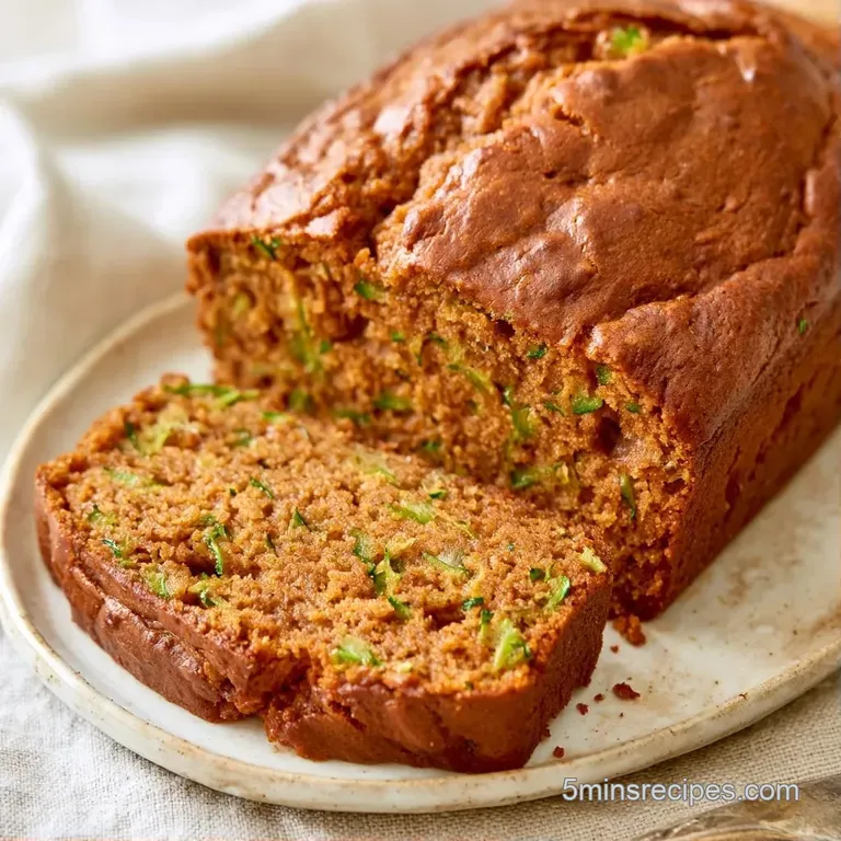 Two thick slices of spiced cake on a white ceramic plate, topped with a pat of melting salted butter.